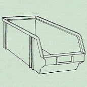 6545 Treston -OTTOLAATIKKO 340x205x153mm, sininen