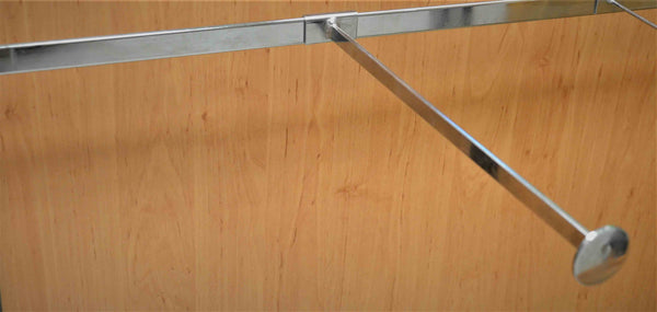 Suora esittelykannatin 250 mm lattarekkiin