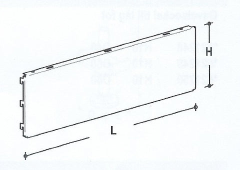 ALATÄYTE, 180 x 900mm