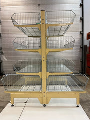 GWS korihyllyä / laarikorit keskilattialle