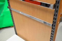 LATTAREKKI 40 x 900/ säätöjako 28 tai 32mm, KROMATTU