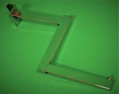 Porrastettu ESITTELYKANNATIN rekkiin 300mm, kromattu