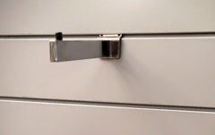 Suora ESITTELYKANNATIN paneeliin 300mm, kromattu