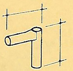 F-L-LIITIN 90° 160x160mm ø30mm