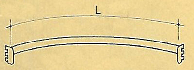 F-KAARIREKKI 900mm ø30mm