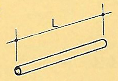 F-VÄLIPUTKI 590mm ø30mm