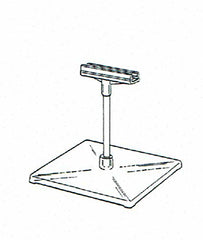 JALUSTA kiinteällä pidikkeellä 150mm