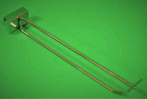 LANKAKANNATIN rekkiin T-pidike 250mm Ø6, kromattu