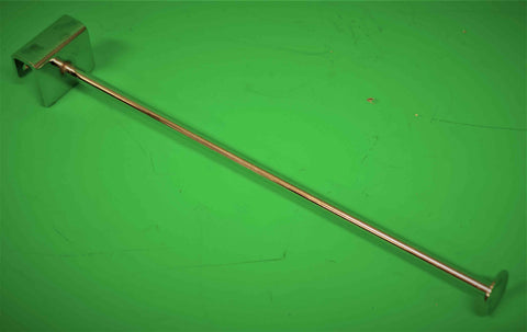 Kannatin rekkiin 460mm, kromattu