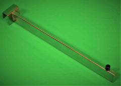 Suora ESITTELYKANNATIN rekkiin 400mm, kromattu