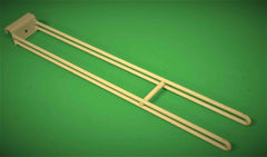 Raskaan tavaran ESITTELYKANNATIN rekkiin 600mm, valk.