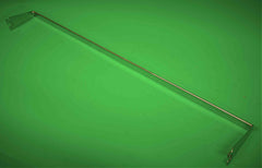 Lattarekki 120 x 900/ säätöjako 28mm, kromattu