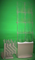 Esiteteline A4 kokoontaittuva 10 lok