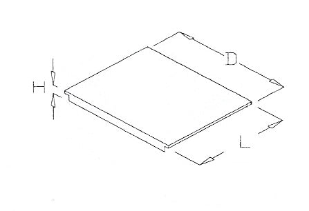 TERÄSTASO 550x435mm, valkoinen RAL 9010