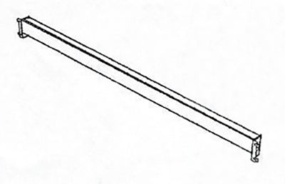 ORSI 1750x60mm, valkoinen RAL 9010