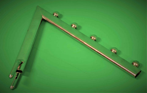 Alavino ESITTELYKANNATIN säätörekkiin 250mm, kromattu