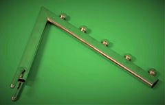 Alavino ESITTELYKANNATIN säätörekkiin 250mm, kromattu