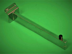 Suora ESITTELYKANNATIN paneeliin 300mm, kromattu