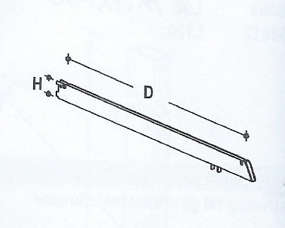 ALATASONKANNATIN, 400mm