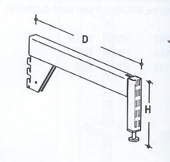 JALKAOSA+talla, 600mm