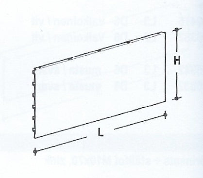 TERÄSTAUSTA, 600x380mm