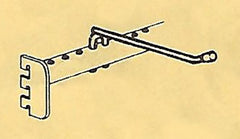 Suora TEKSTIILIKANNATIN säätörekkiin 250mm, kromattu