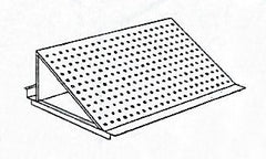 VINOREIKÄLEVYT 550x880mm RAL 9010